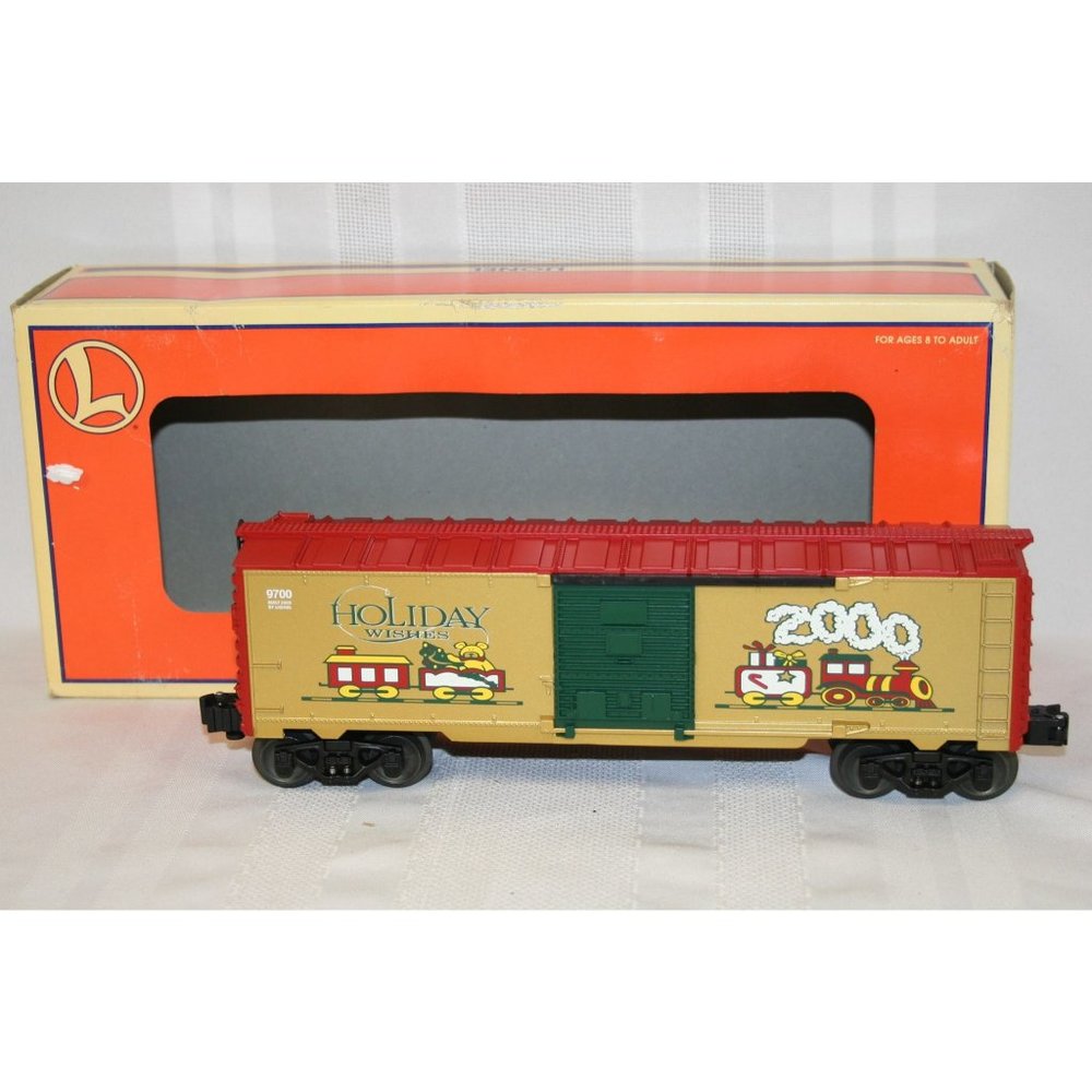Lionel Train Christmas Holiday Wishes 2000 Box Car 6-26272
